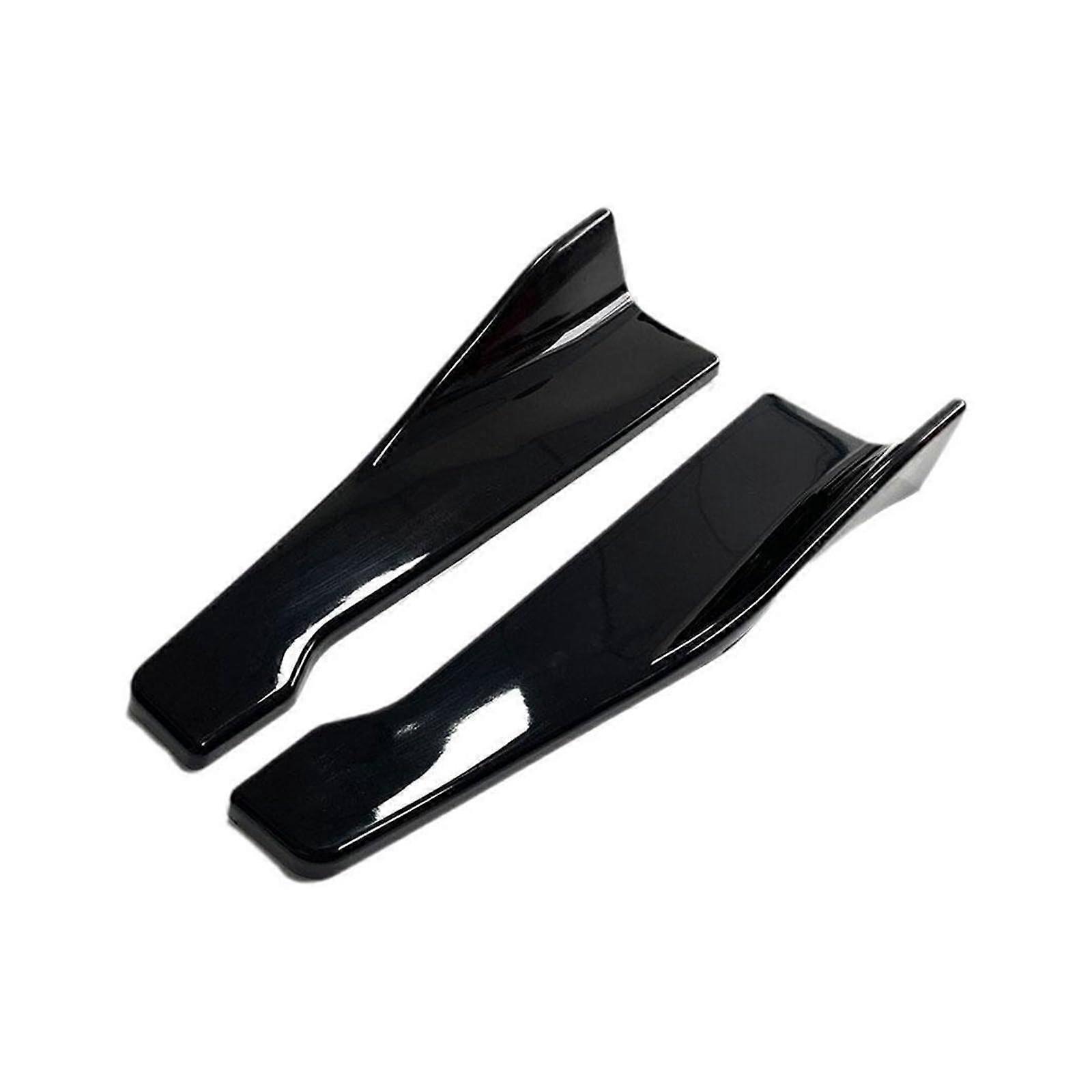 Front Bumper Diffuser For BMW Universal 48CM Front Rear Bumper Lip Spoiler Diffuser Splitter Scratch Protector Style1