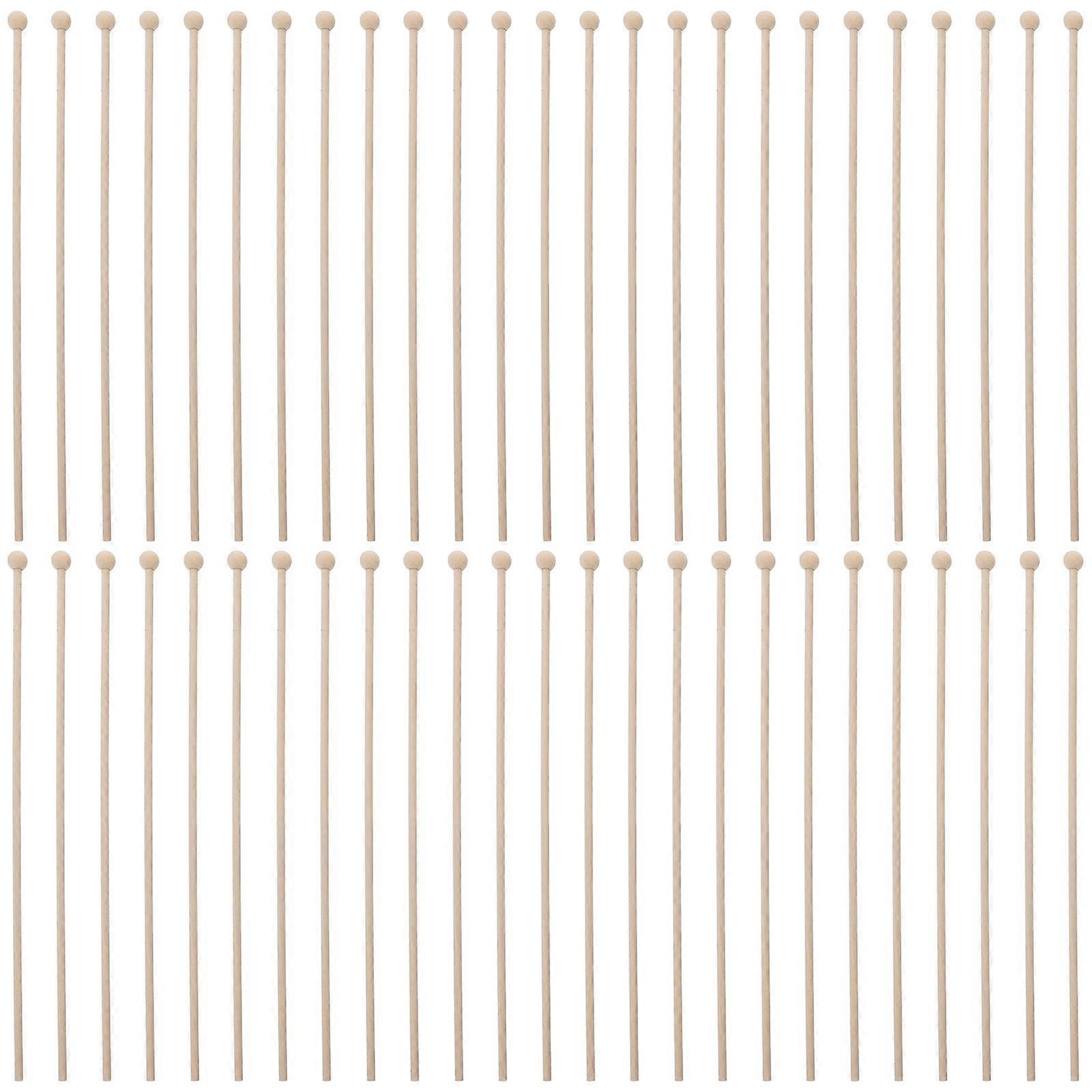 Wooden Dowels for Crafts Flag Poles 150Pcs Handheld Sticks for Events