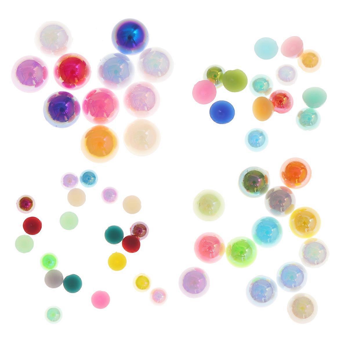 DIY Blessing Bag Material Flat Bottom Pearls for Decorating 1400Pcs