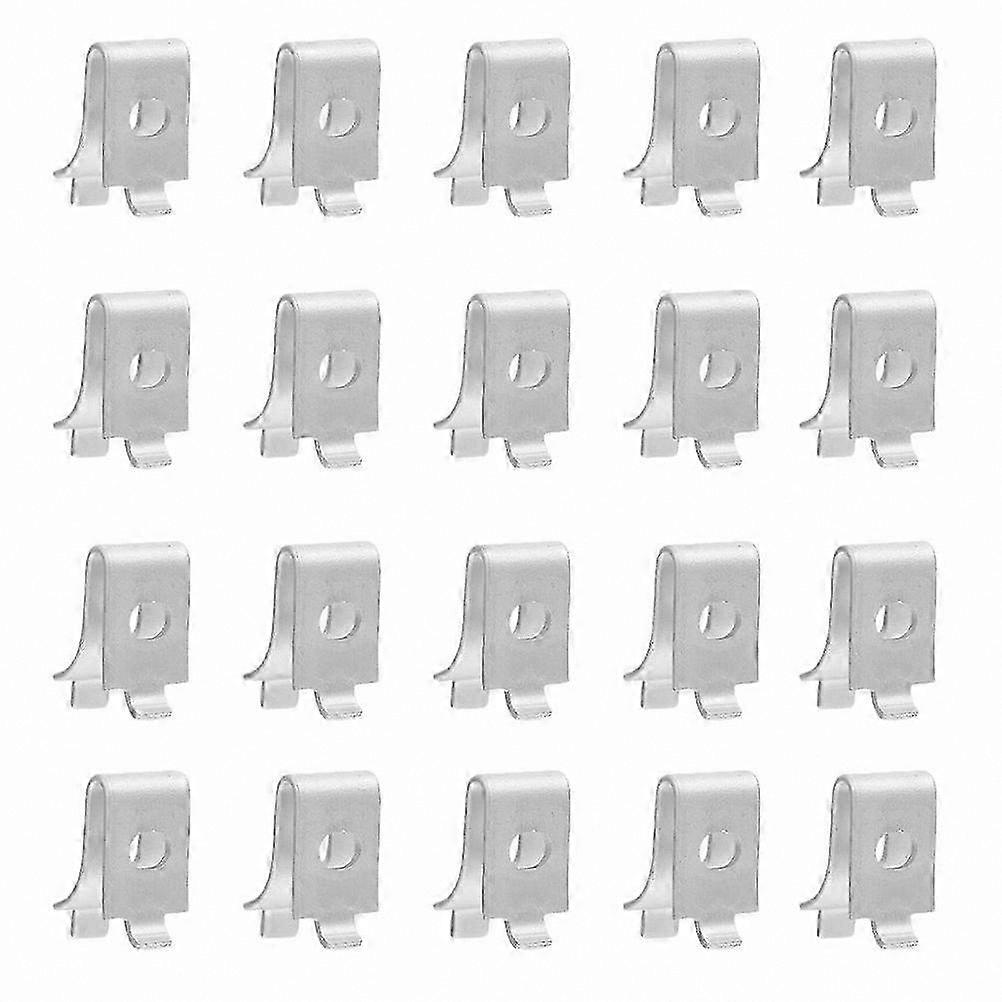 20 Pack Adjustable Shelf Clips for Cabinet Storage Garage Organization