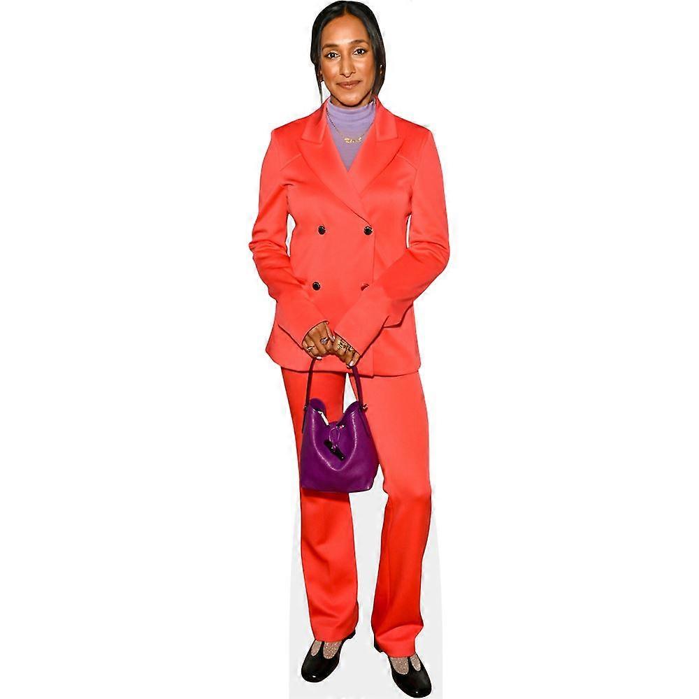 Zeena Shah (Suit) Cardboard Cutout (lifesize OR mini size). Standee. Stand Up.