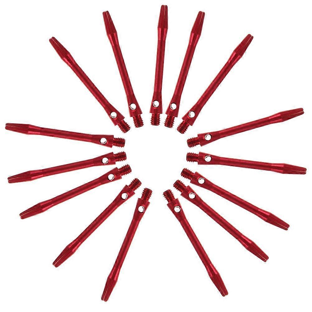 Flydarts Shafts 15Pcs Dart Rods Replacements for Playing with Stems Red