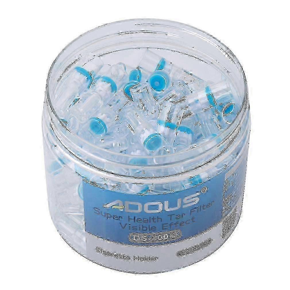 200 pièces Porte-cigarettes, filtres à cigarettes jetables Tabac Réduction du goudron Filtre à goudron Rack de nettoyage