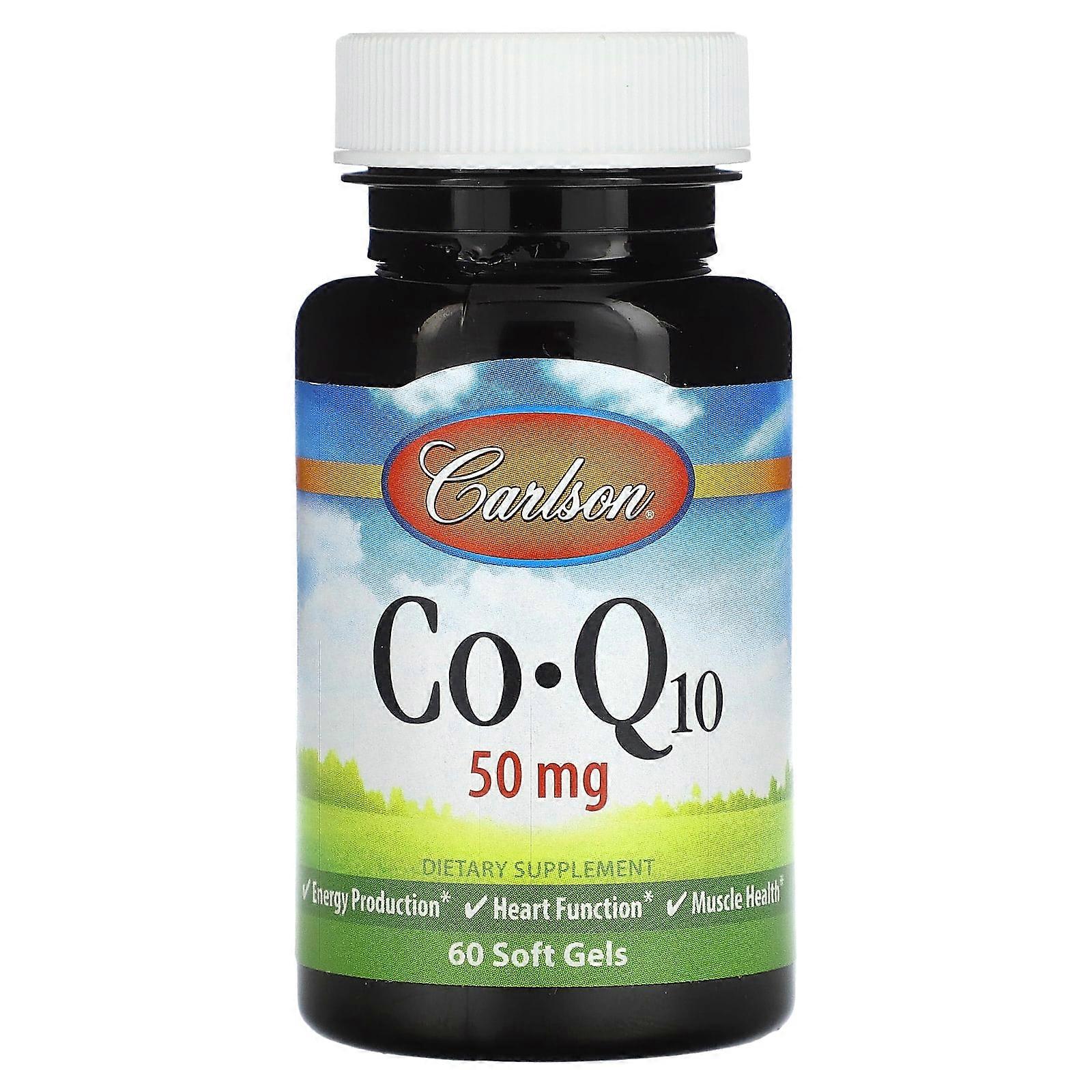 CoQ10, 50 mg , 60 Soft Gels