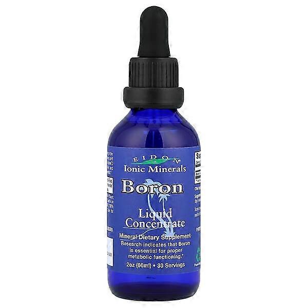 Eidon Ionic Minerals, Boron, Liquid Concentrate, 2 oz (60 ml)