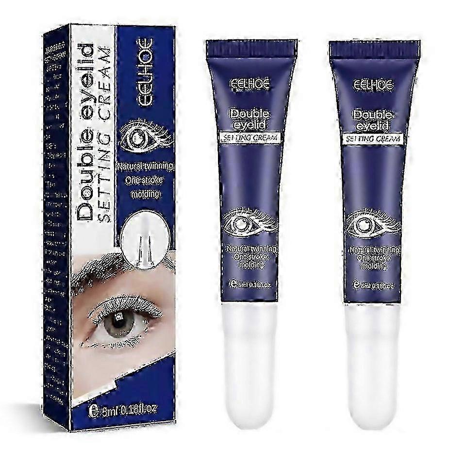 For 123pcs Double Eye Lid Lifting Shaping Cream Lang Wirkender Unsichtbarer Spurloser Kleber Designe 25-26s