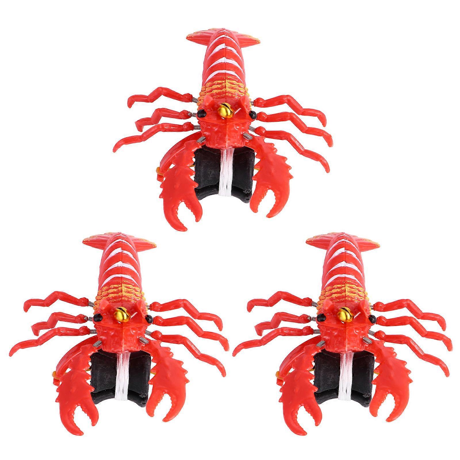 Plastic Animal Toys Pulling String Educational Plaything for Kids 3Pcs