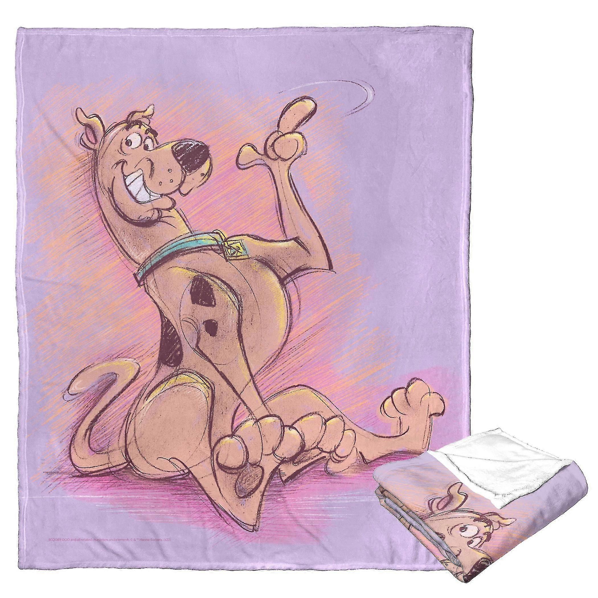 Decke Warner Bros. Scooby-doo Silk Touch Überwurfdecke, , Sketchy Scooby-ujki62