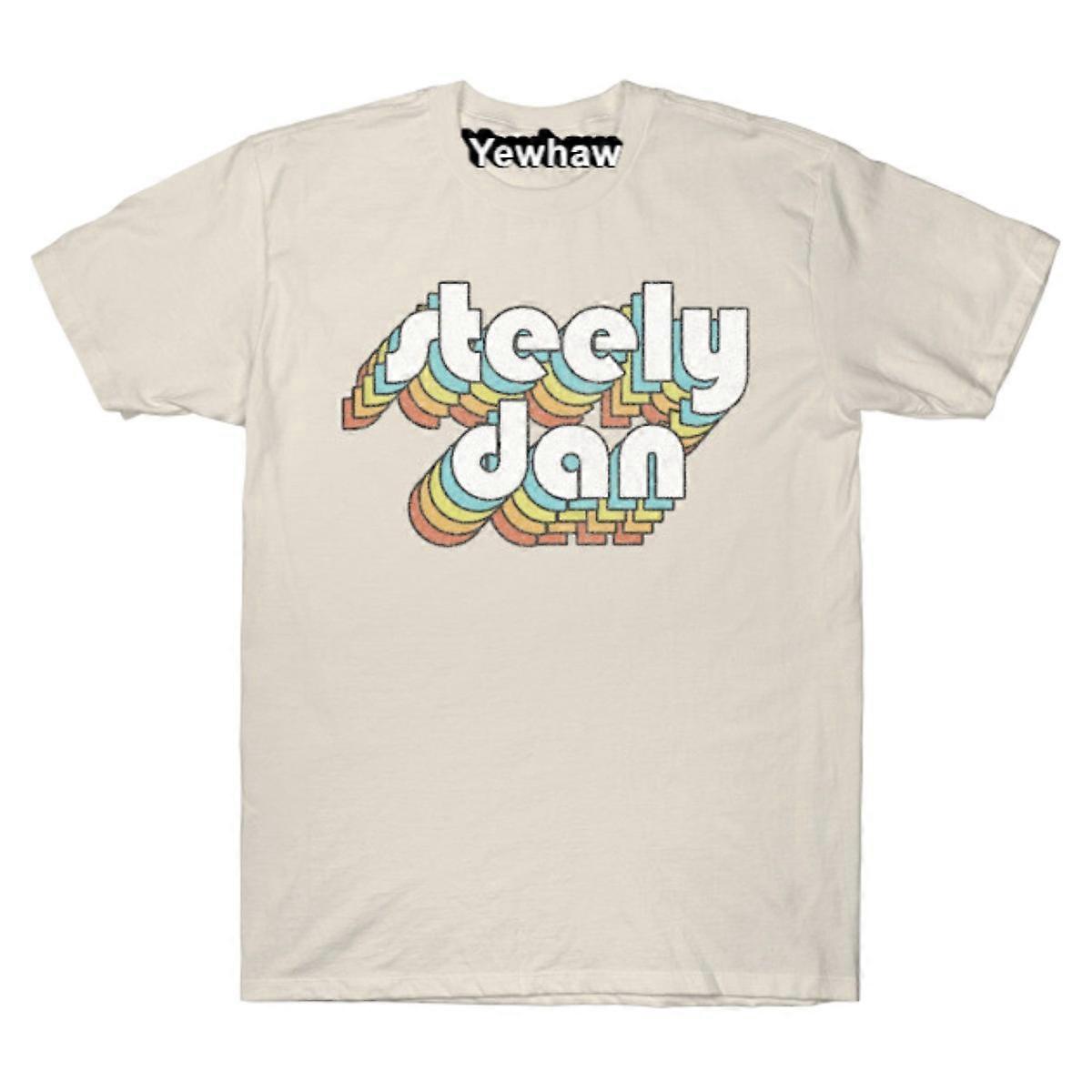 Steely Dan /// Retro Faded-Style Typography Design T-shirt