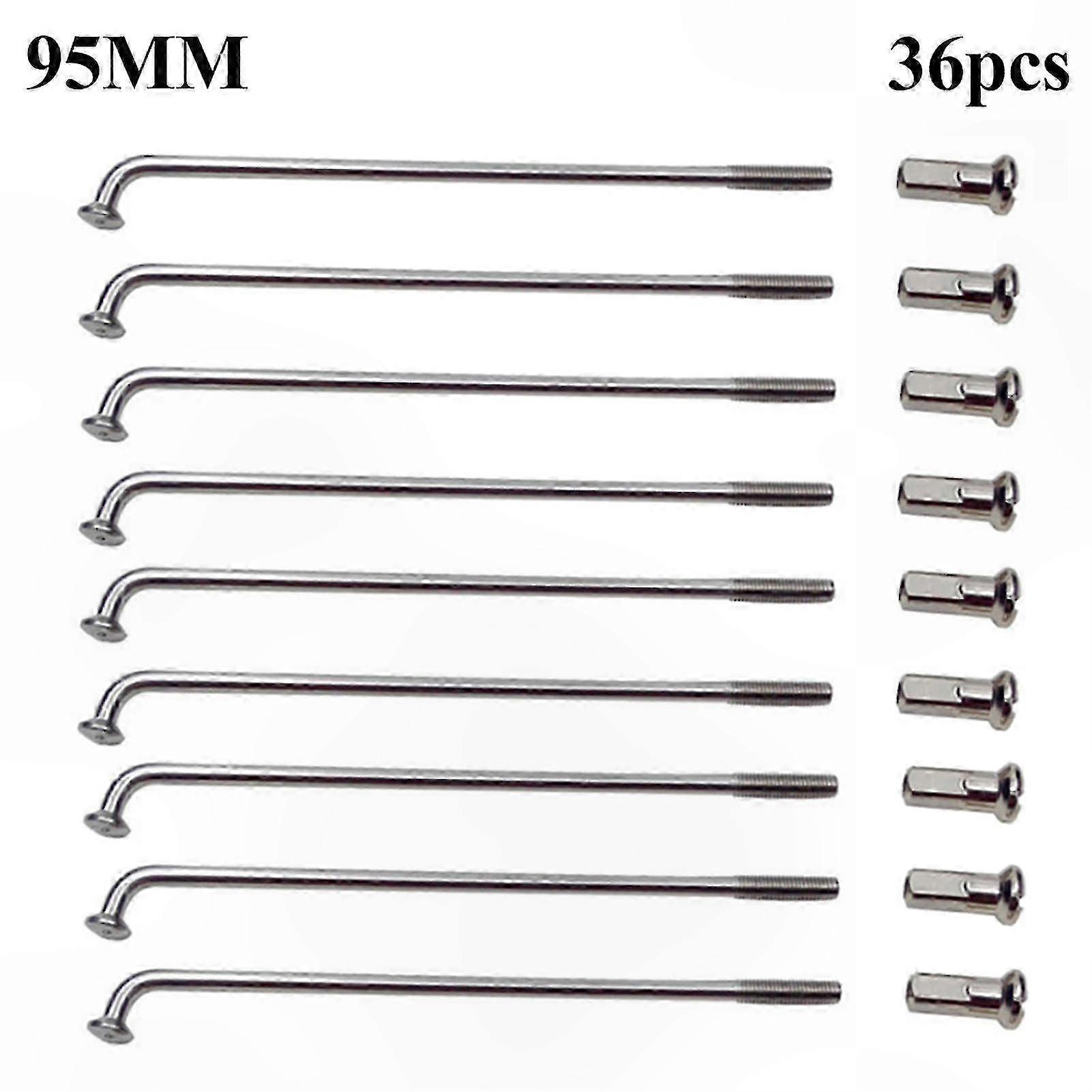 36-Pack Durable Multi-Function Lightweight Spokes for Mountain Bikes