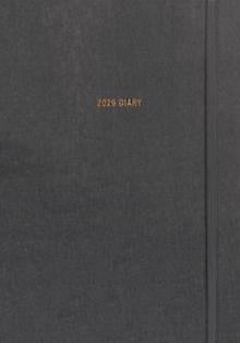 Charcoal A5 Diary 2026 Diary Book