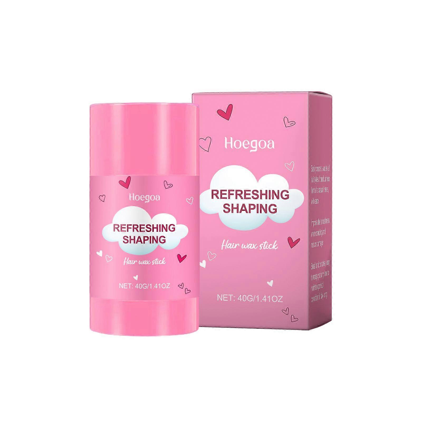 Hair Wax Stick - Refreshing, Improves Frizz, Long-Lasting Nourishment, Shine, Styling, Moisturizing, And Conditioning.