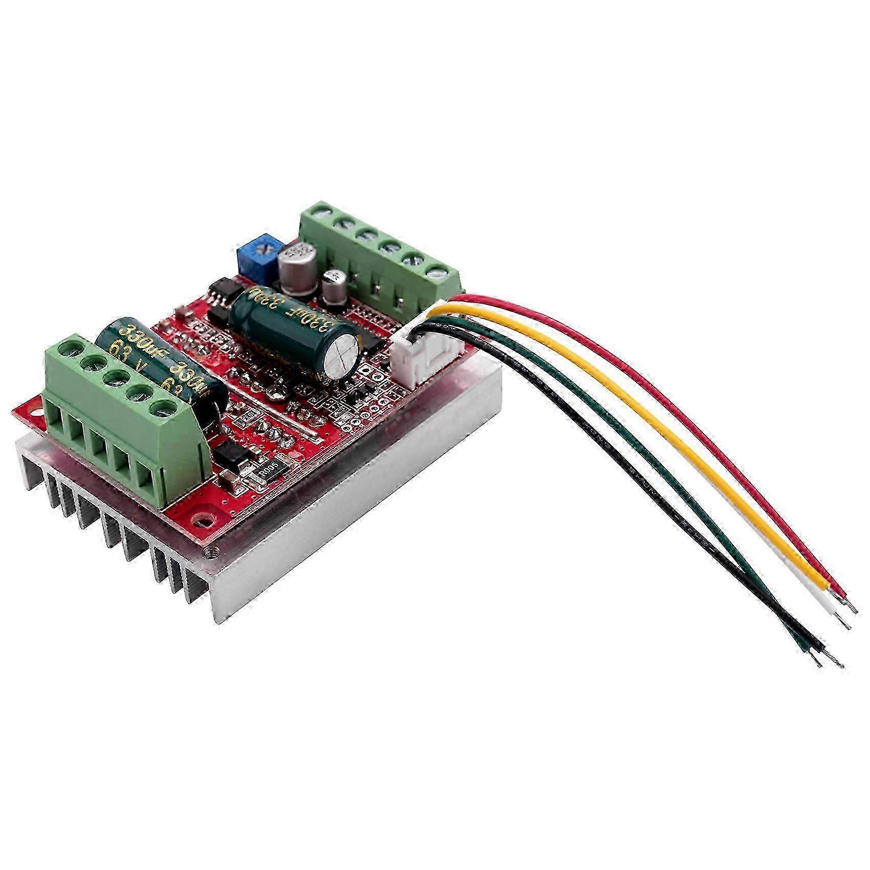 DC 6-60V 400W BLDC Three Phase DC Brushless Motor Controller PWM Hall Motor Control Driver Board 12