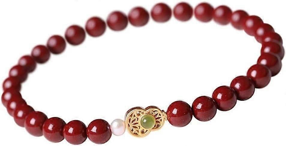 1 Piece Feng Shui Cinnabar Bracelet Feng Shui Wealth Bracelets for Woman Men