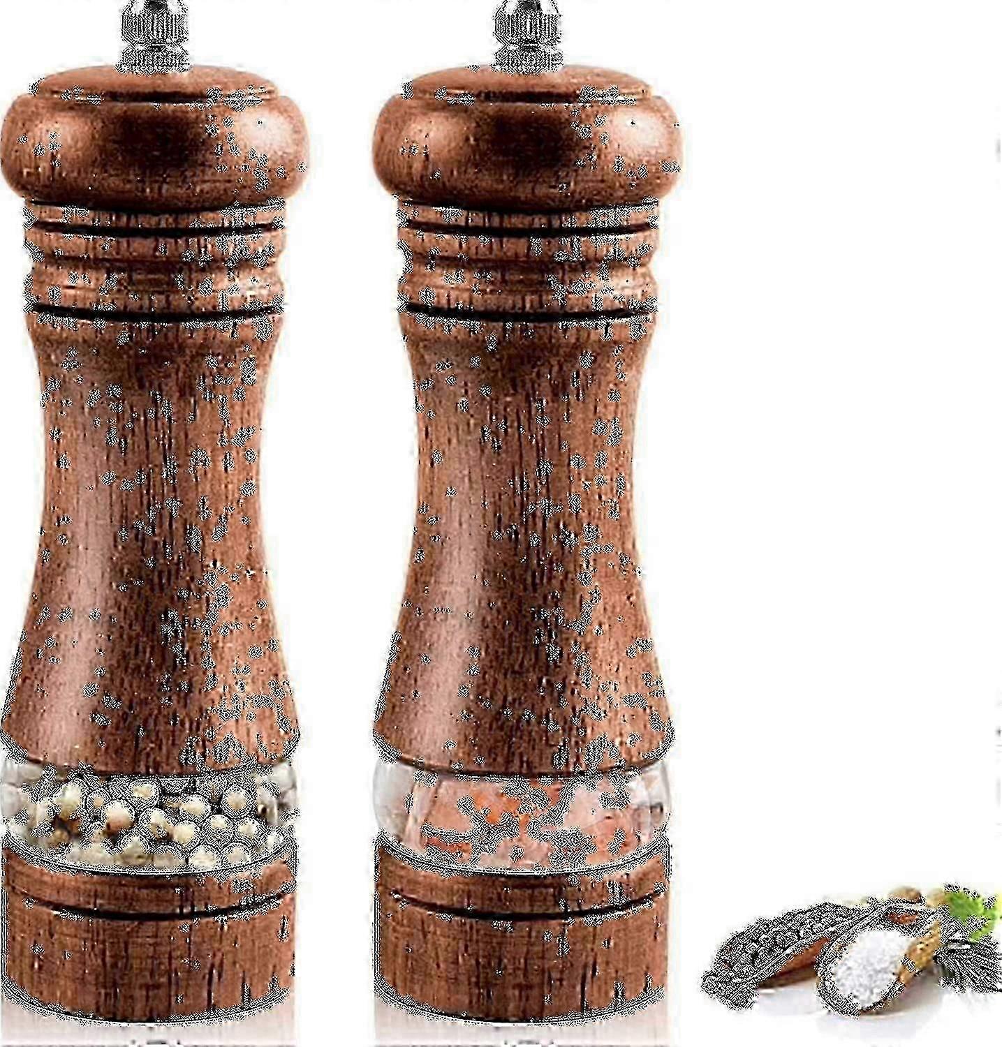 Pár dřevěných solniček a pepřenek Set