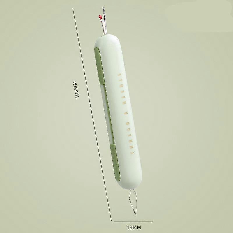 2 In 1 Upgraded Seam Needle Threader Seam  Quick Stitch Helper With Thread Guide, Durable Craft Accessories For Arthritic Hands