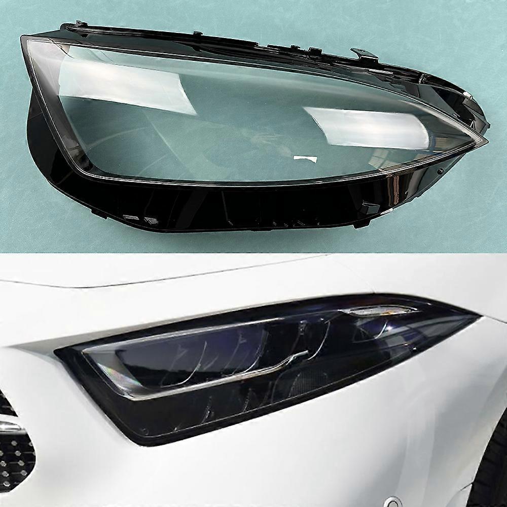 For Mercedes-Benz CLS W257 2018-2022 Headlight Cover Transparent Lens Headlamp Shell Replace Original Lampshade Plexiglass