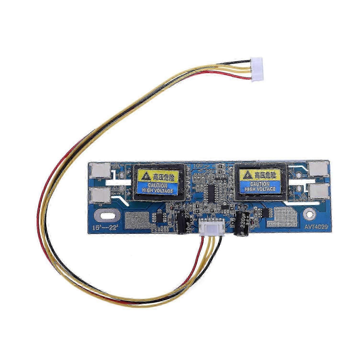 Universal CCFL Inverter Replacement Board 10-29V 4 Lamp for 15-22 Inch LCD Monitor Display