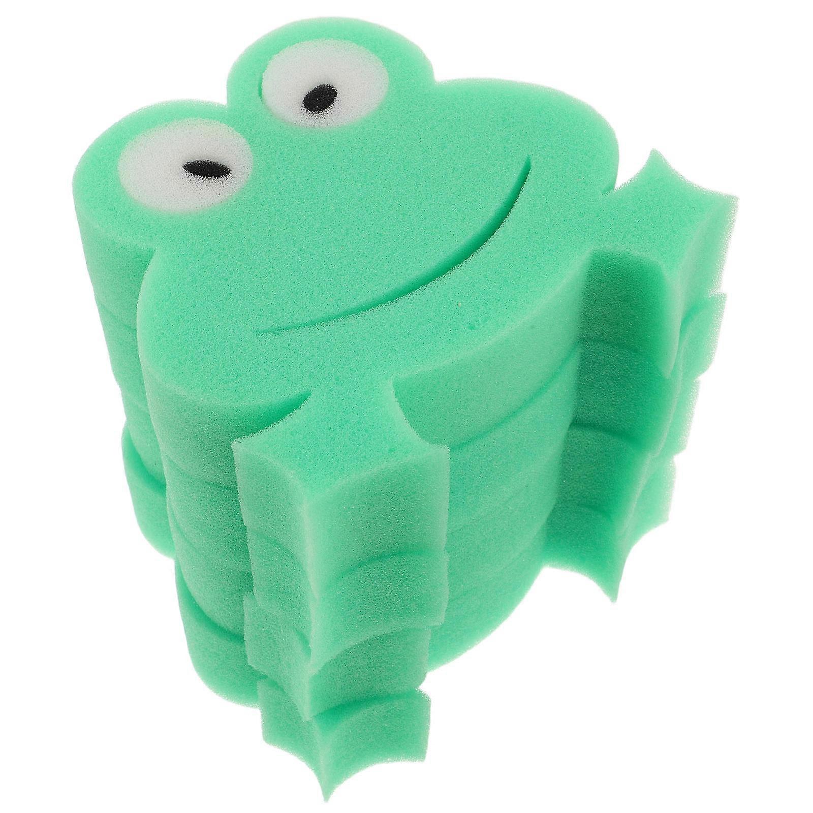 Bath Sponge Shaped for Gentle Exfoliating 4Pcs Soft Body Wash Sponge