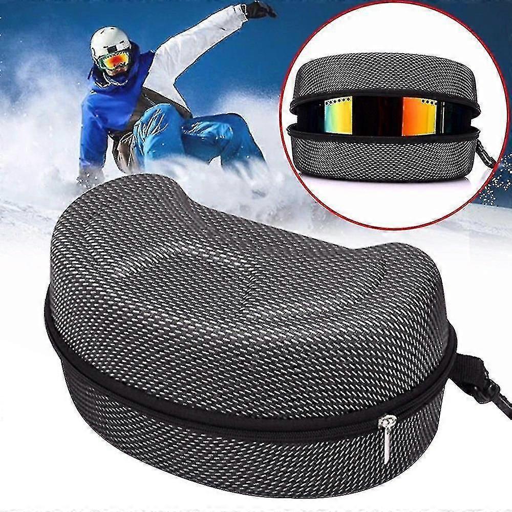 Protective And Carrying Zipper Case For Skis Or Ski Sunglasses, Mesh