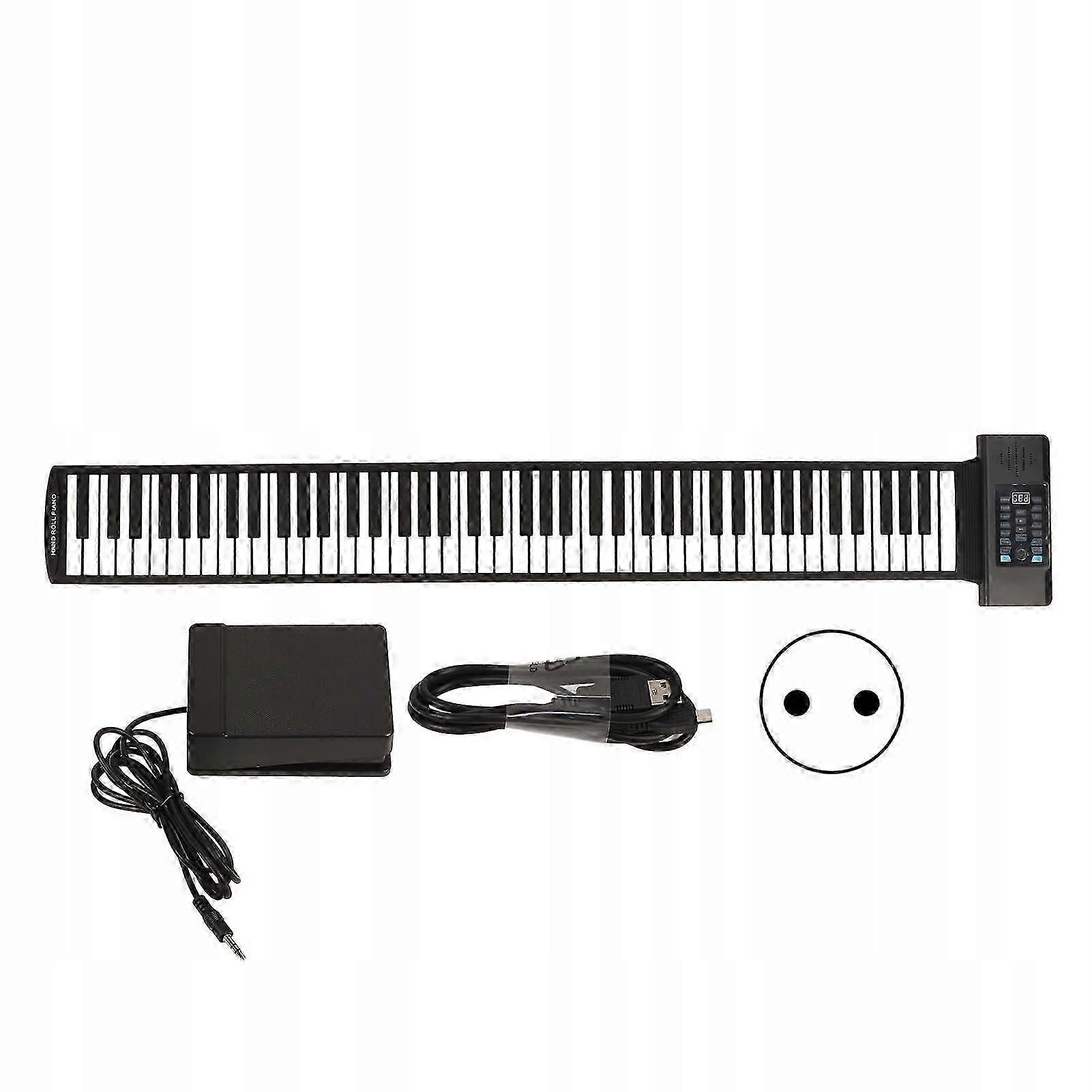 Retractable Piano 88 Keys Bluetooth Function