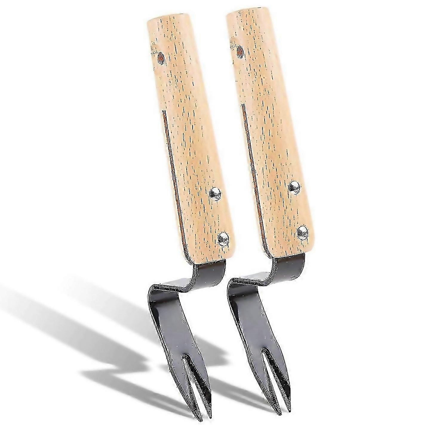 For Hand Weeder 2pack Weeding Tool With Ergonomic Handle Suitable For Garden Lawn Farmland Transplan