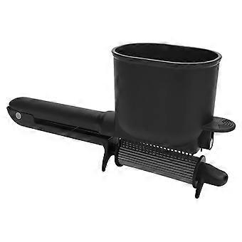 Detangling Comb with Roller for Salon Barber Hair Dying Professional Hair Care Portable Rolling Comb Platic Dying Brush  Gray