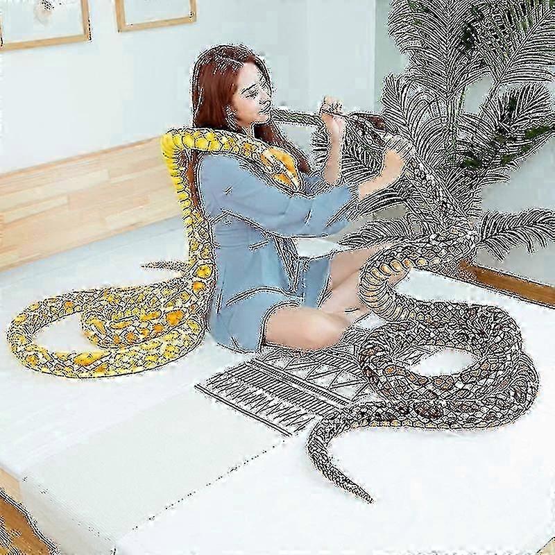 300cm Simulation Snakes Plush Toy Giant Boa Cobra Long Stuffed Animal Snake Plushie Funny Tricky Fri 2025