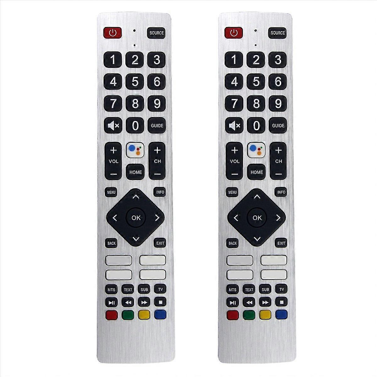 2X RMC0133 Remote Control Replace for TV Remote Control Free Setup