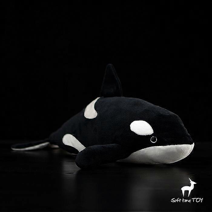 Self-service shopping without customer service - Super soft killer whale doll simulation killer whale doll orca plush toy