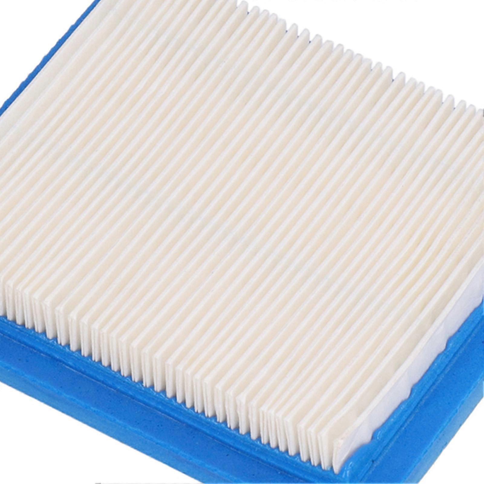 Plastic Blue Square Air Filter Cartridge 491588S - Replacement for Briggs Side Valve Engines