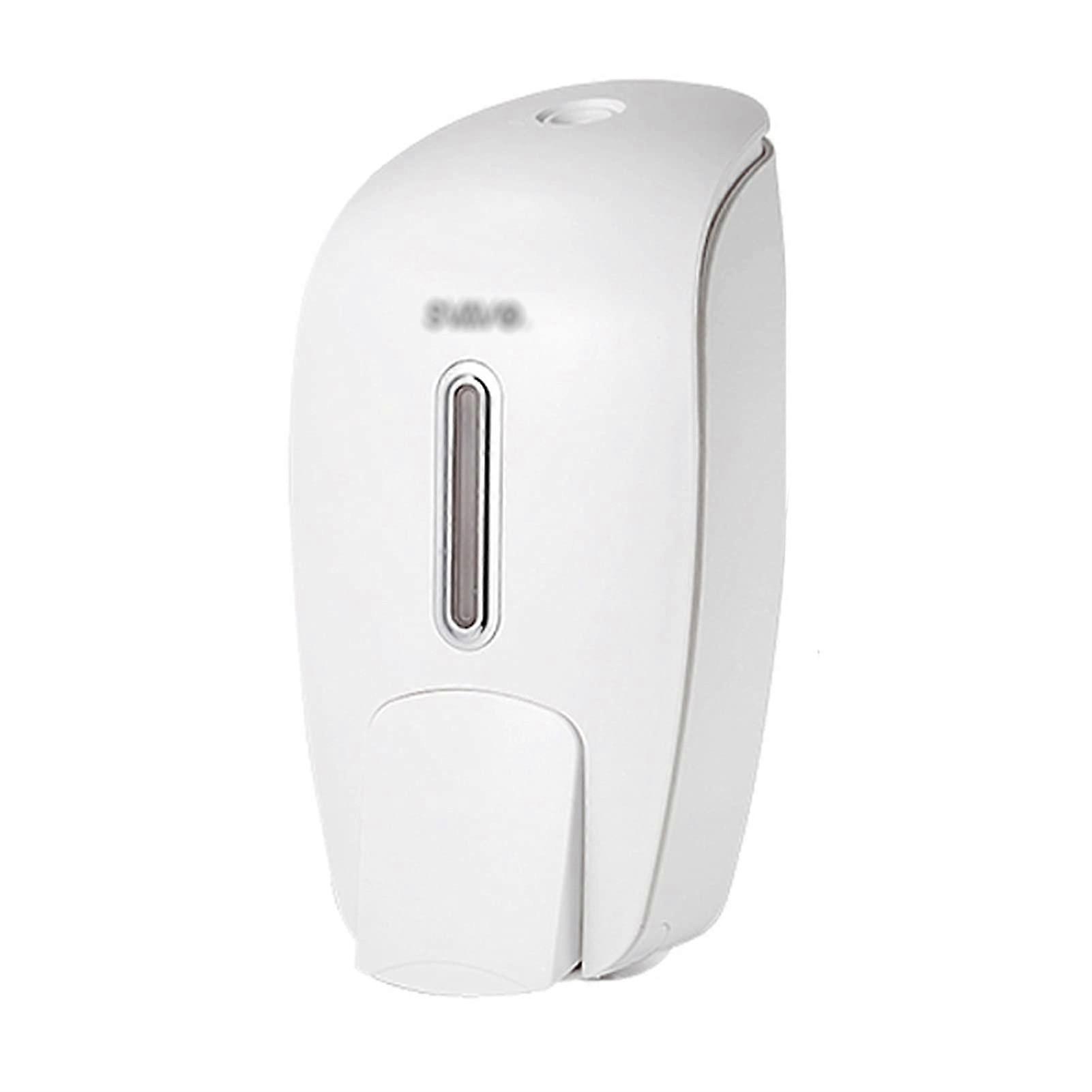 Wall Mounted Soap Dispenser 800ml Plastic Single Head for Bathroom Kitchen Hotel Shampoo