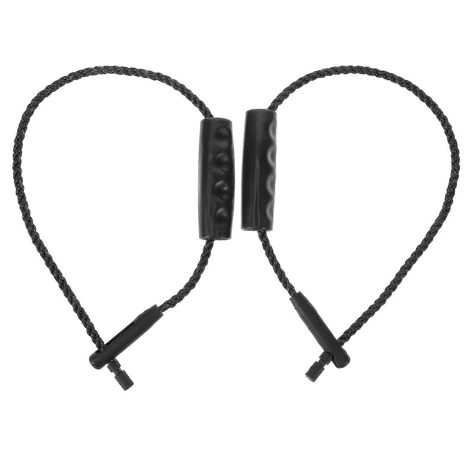 Plastic and Cotton Rope Bucket Handle Replacement for Pail 2Pcs