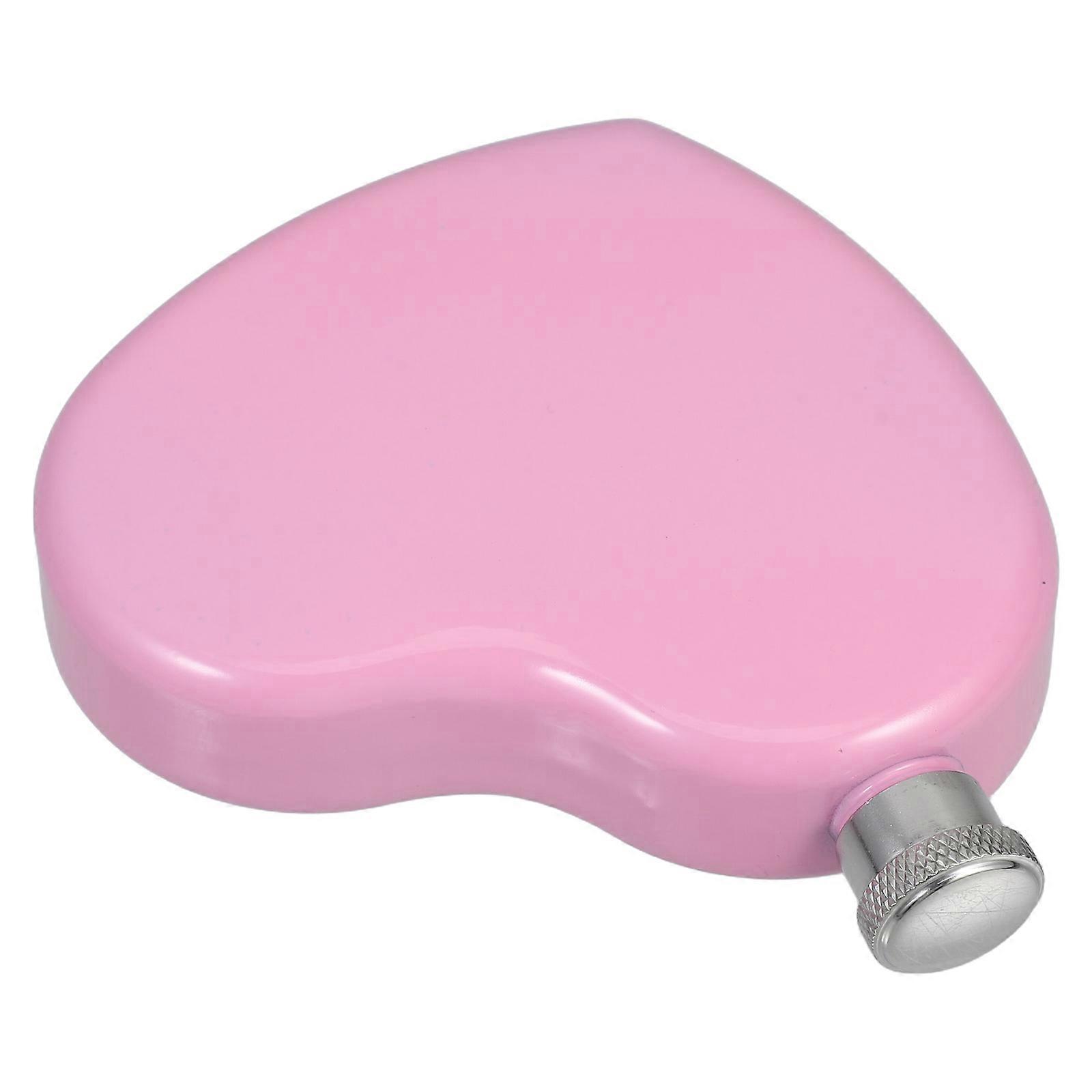 Travel Wine Pot Heart Shaped Hip Flask for Portable Drinking