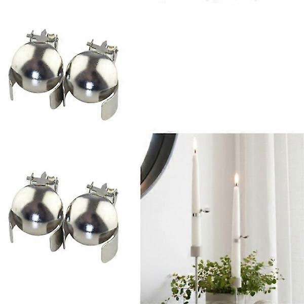 Automatic Candle Extinguisher 4-pack Silver