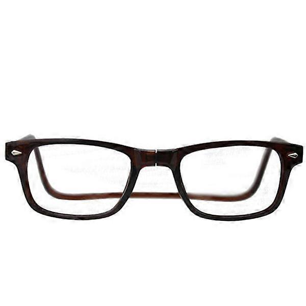 Practical Reading Glasses (Power up to 4.0) MAGNET Brown 4