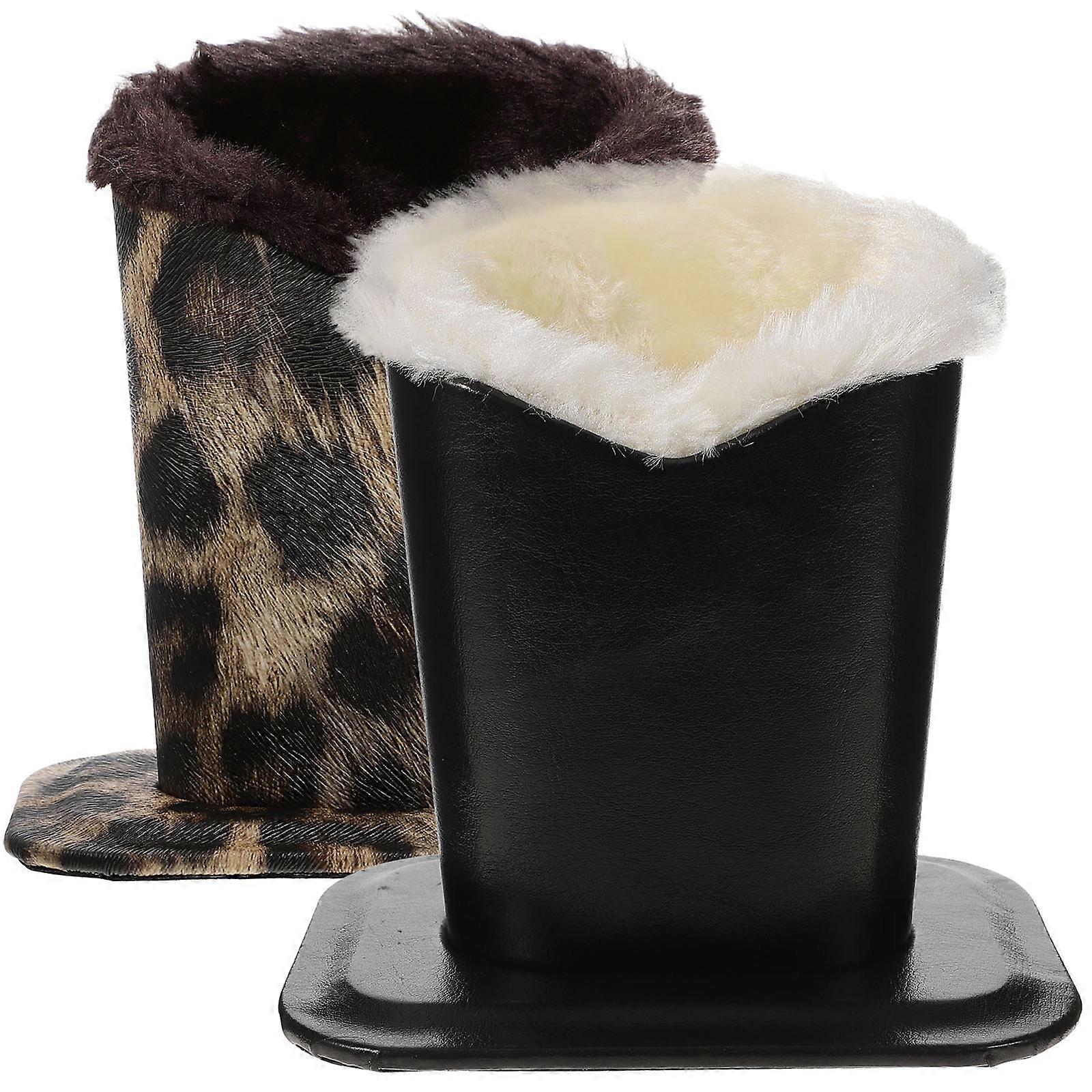 Assorted Color 8 Pcs Rectangular Eyeglasses Holder PU Glasses Stand Case For General Users Multipurpose Storage