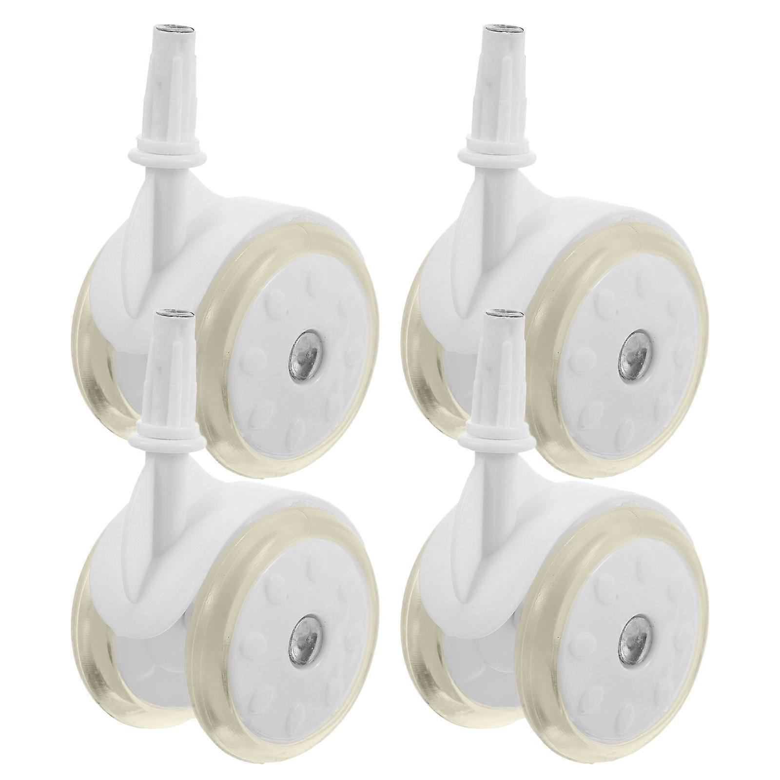 4Pcs Learning to Walk Wheels for Universal Stroller Replacement
