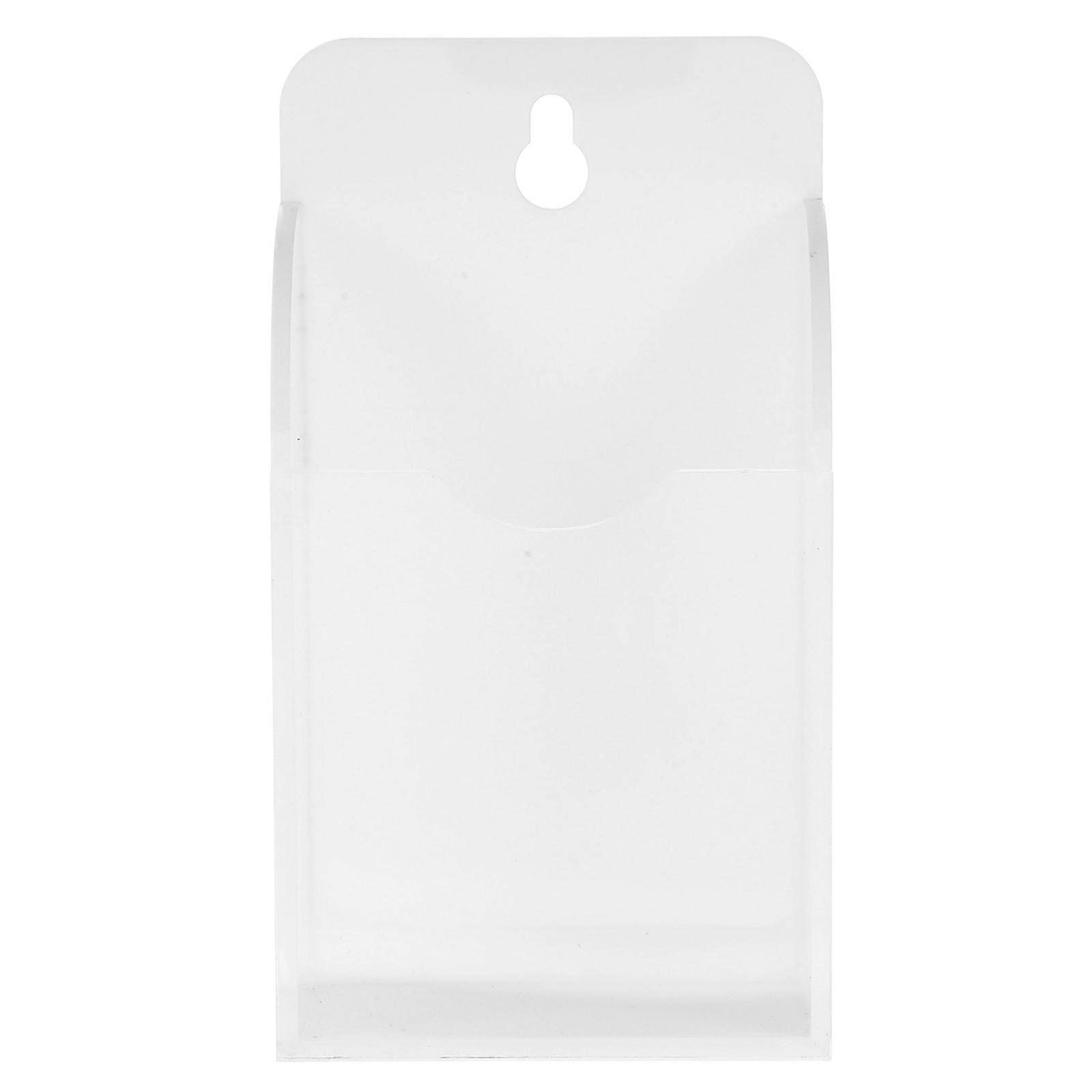 Acrylic Remote Control Holder Wall Mount Storage Box for Use