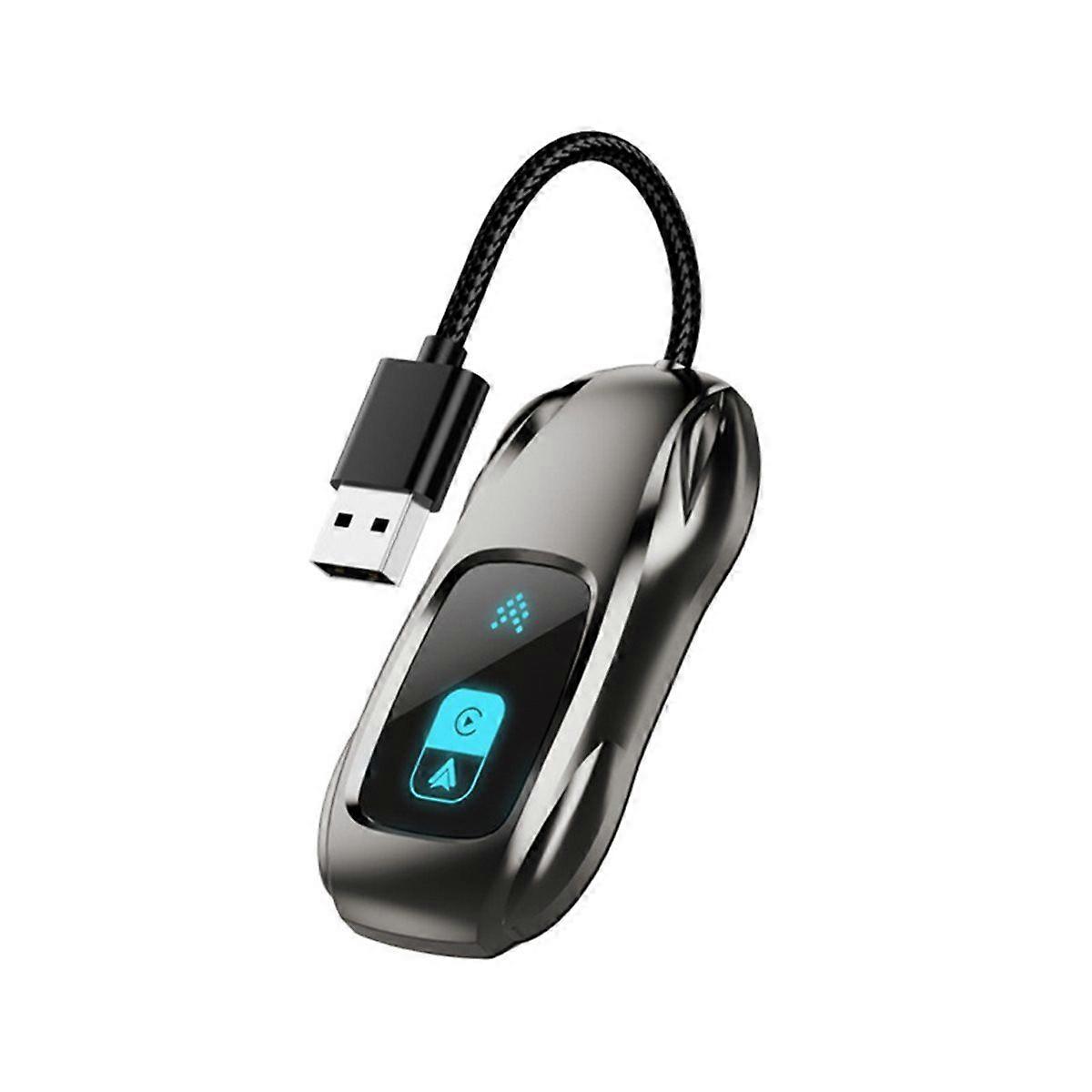 Wireless Carplay 2-in-1 Digital Display 5.8GHz Car-Machine Interconnection Converter Box Wired to Wi