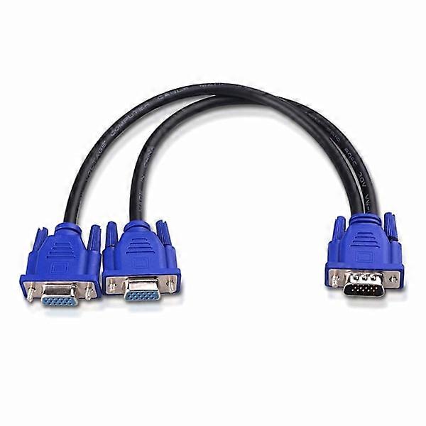 Cable Matters VGA splitter cable 0.3 m (VGA Y cable) for screen duplication, VGA splitter for two monitors