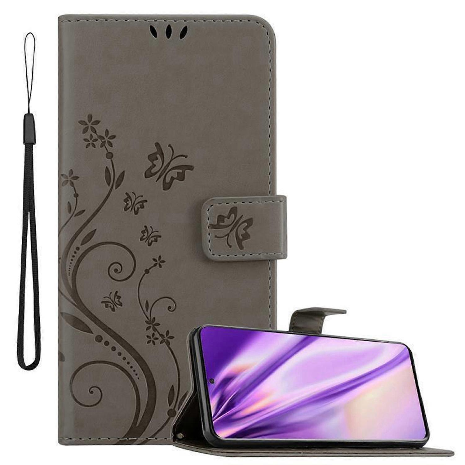 Samsung Galaxy S20 PLUS Protective Case - with Floral Pattern and Card Slot