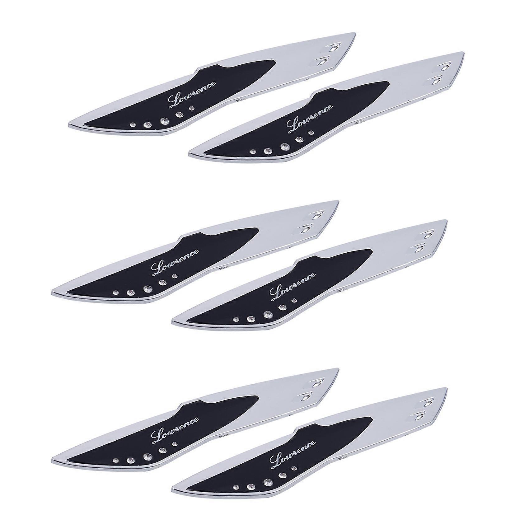 6X Frontauto Scheibenwischer Spoiler Drücker mit Strass