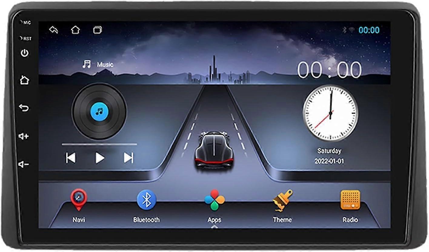 2Din 9 Inch Android 13 Car Radio Bluetooth CarPlay GPS USB Steering Wheel Control for Renault Duster HM2