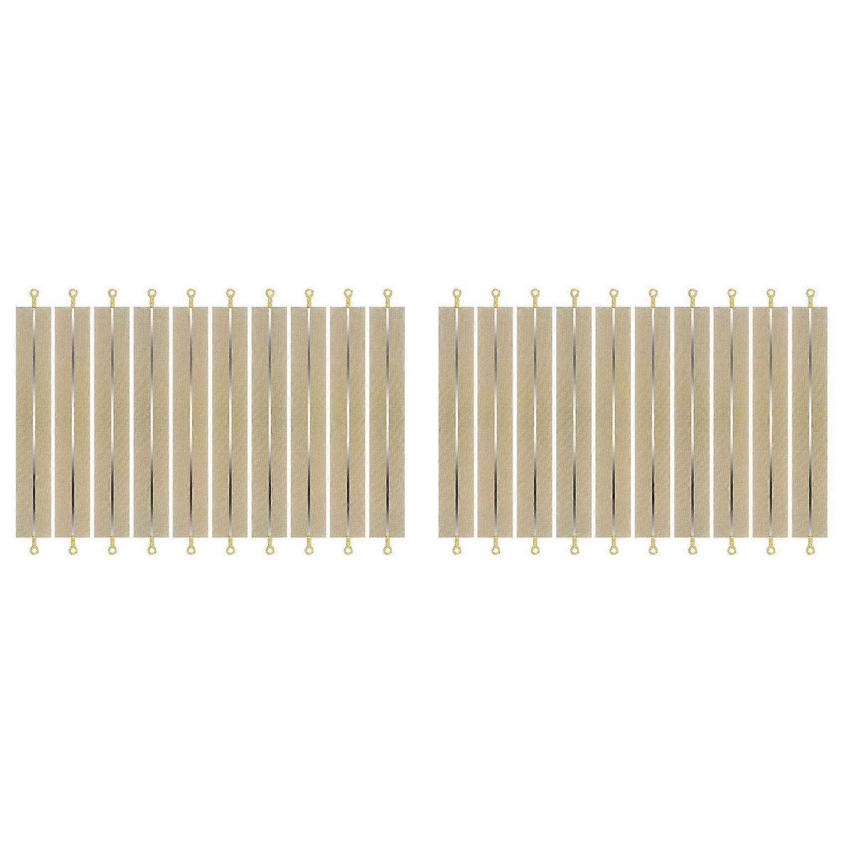 20Pcs Impulse Sealer Replacement Parts 8 Inch Heat Seal Strips Replacement Elements Grip Impulse Sealer Heating Elements