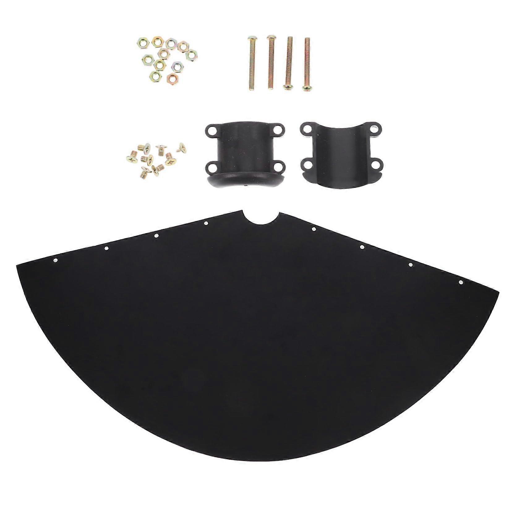 Squirrel Baffle for Bird Feeder Pole Outdoor, Metal Squirrel Guard, Tool Installation