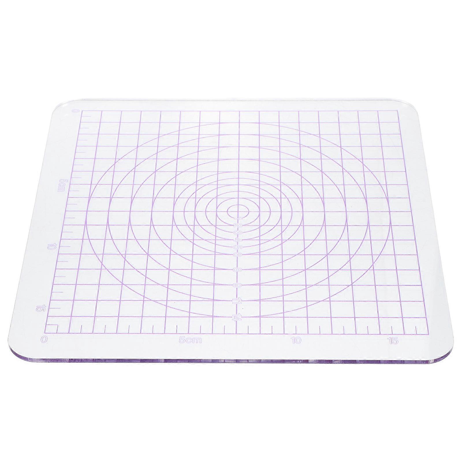 Clay Tools Acrylic Board for DIY Use Transparent Clay Pressing Surface