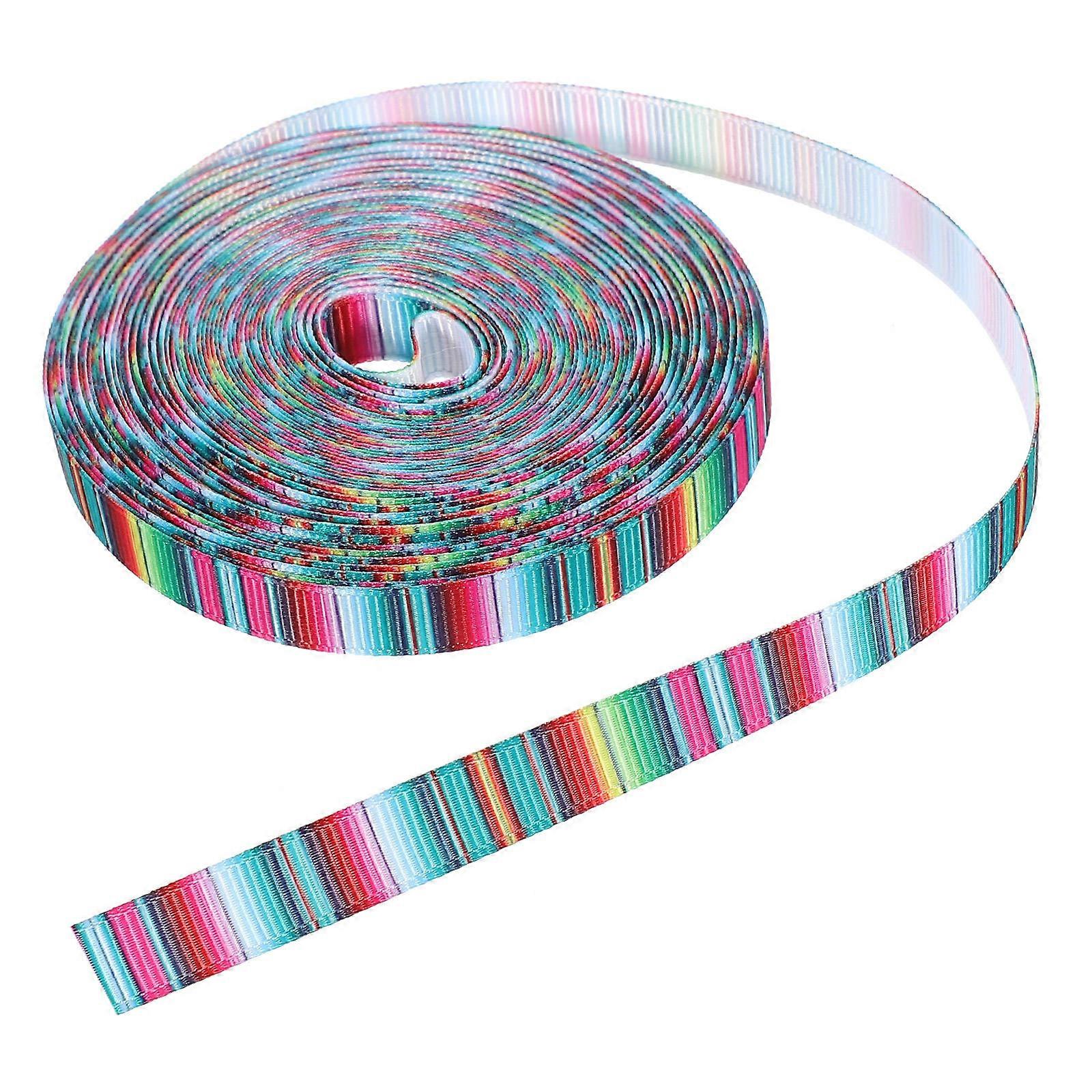 Cinco De Mayo Ribbon Decor Mexican Theme Party Decorations Polyester Flat Style Diy Projects 1 Roll