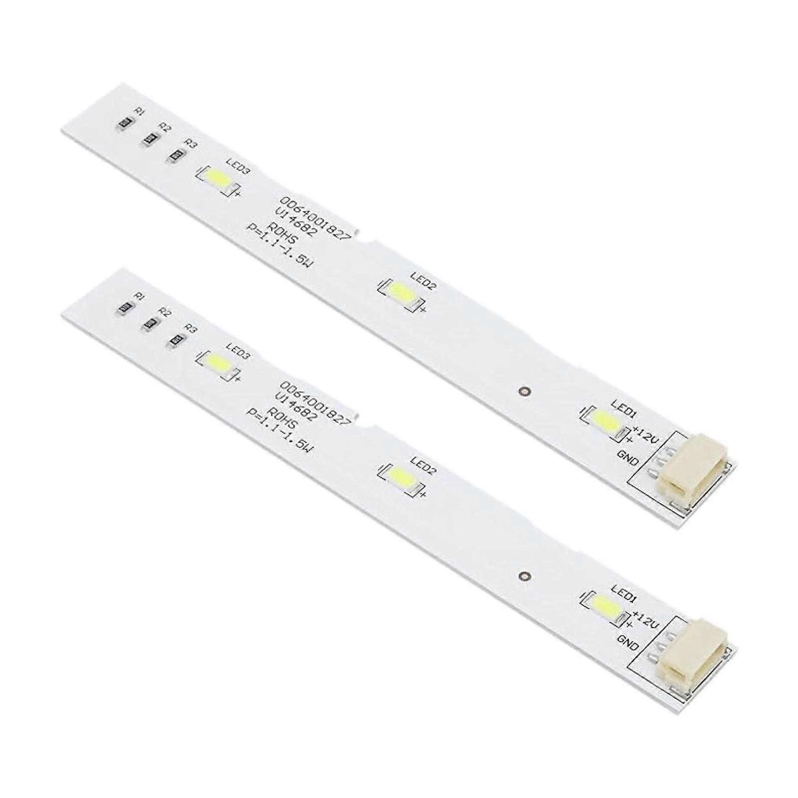 Refrigerator LED Light Replacement Strip 2PCS Bright LongLasting Lamp for Freezer Easy Install
