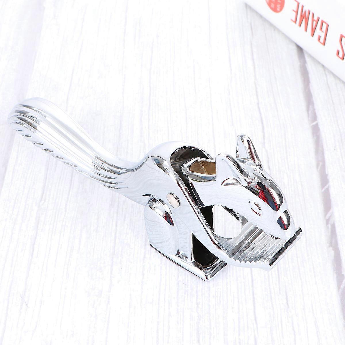 Nut Cracker Walnut Clip Multifunctional for Home Silver